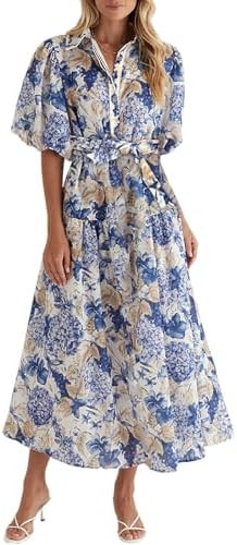 Sissyaki Women's Floral Maxi Dress 2026 Summer Spring Wedding Guest Dress | Amazon (US)