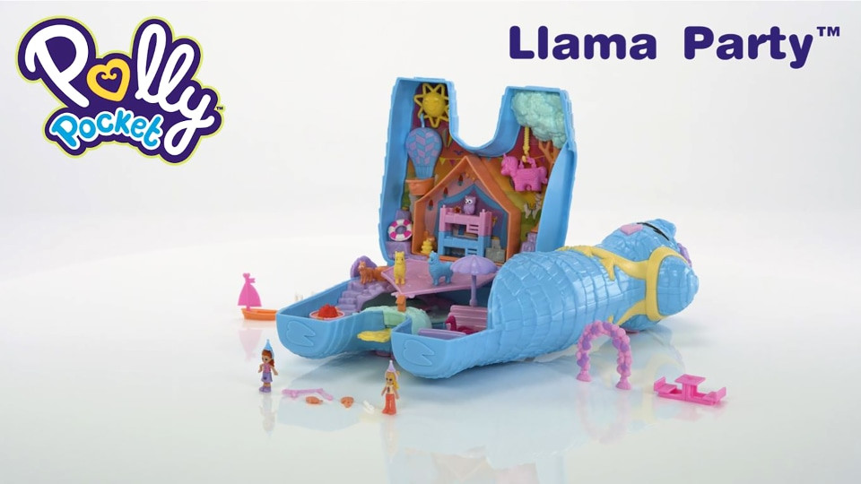 Polly Pocket Large Llama Party Compact, Animal Toy with 2 Micro Dolls and 25+ Surprise Accessorie... | Walmart (US)