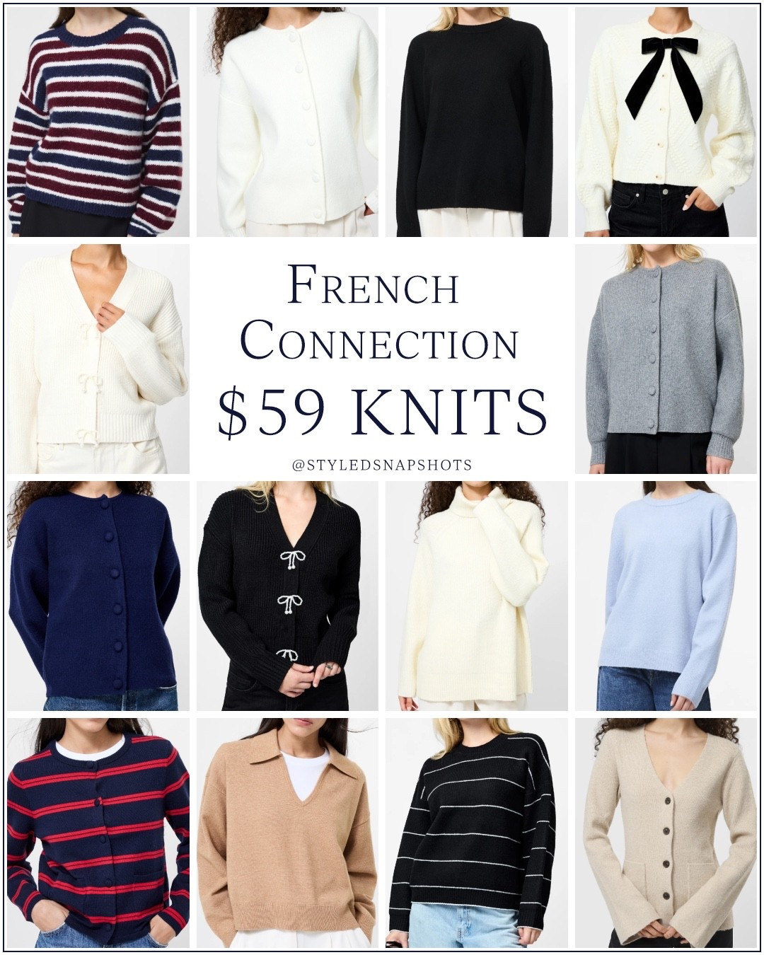 French Connection sweaters on sale for $59!! Ends 1/6

#LTKSaleAlert #LTKFindsUnder100