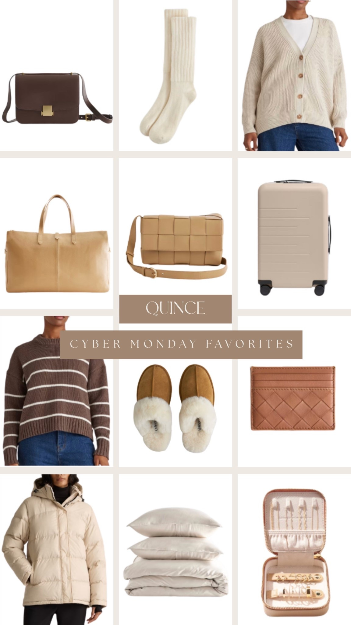 Some of our favorite cyber monday faves from Quince!! 

#LTKGiftGuide #LTKCyberWeek