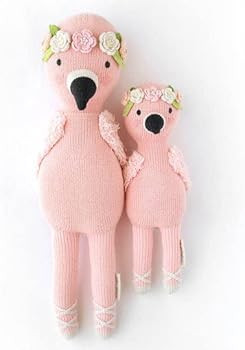 cuddle + kind Penelope The Flamingo Regular 20" Hand-Knit Doll – 1 Doll = 10 Meals, Fair Trade,... | Amazon (US)