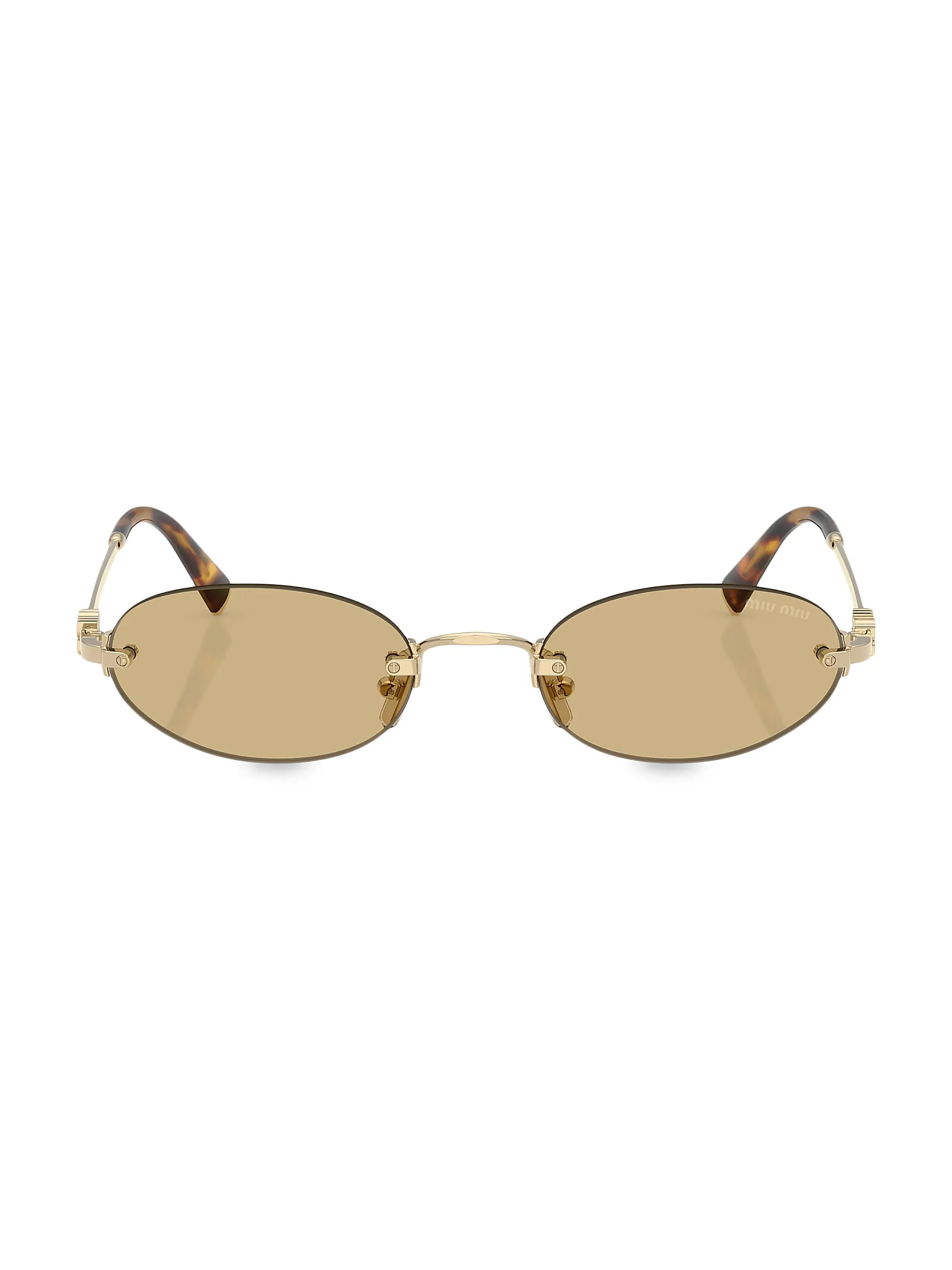 51MM Oval Sunglasses | Saks Fifth Avenue