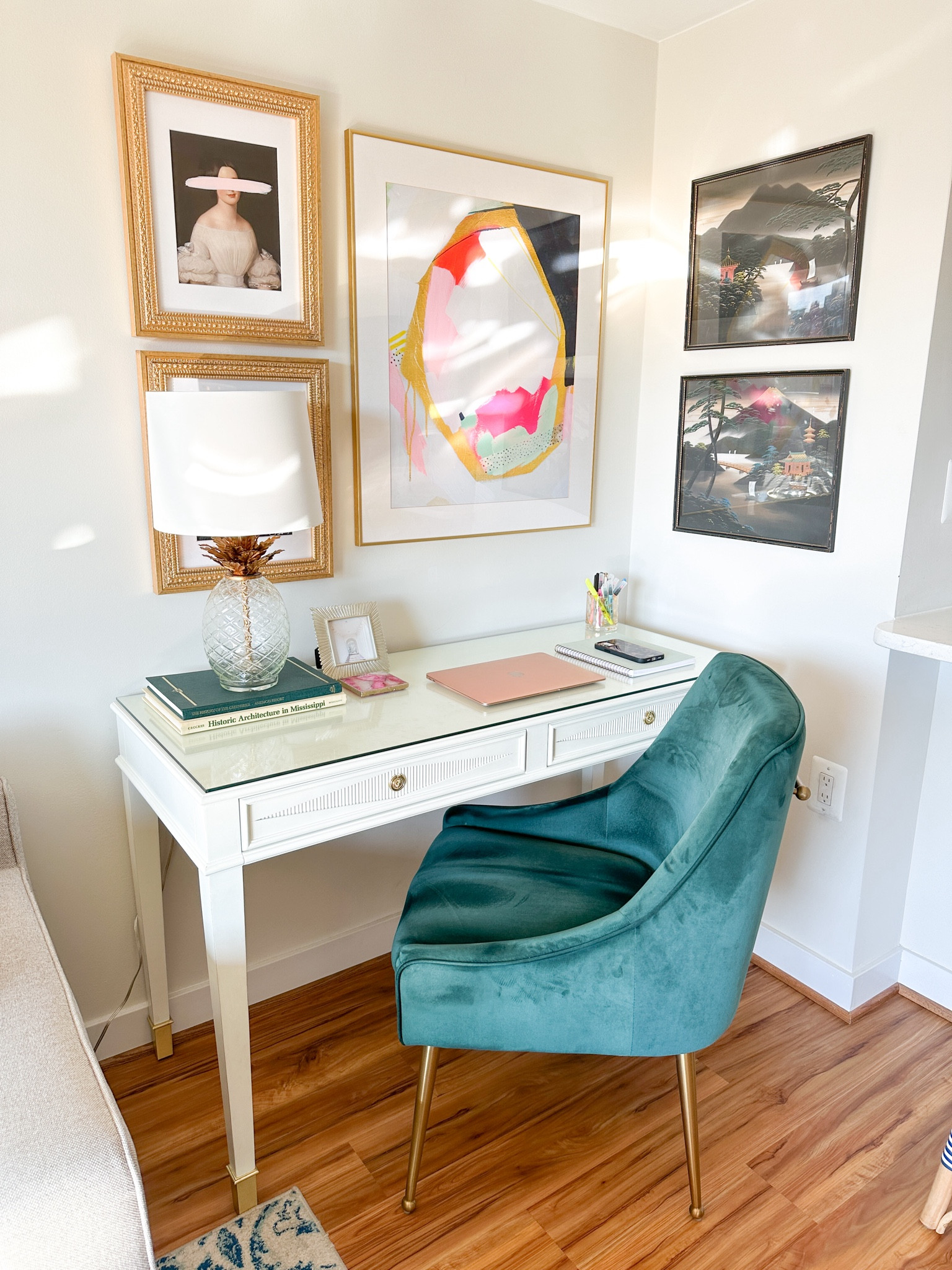 My desk with some beautiful afternoon light 🤍

#LTKHome