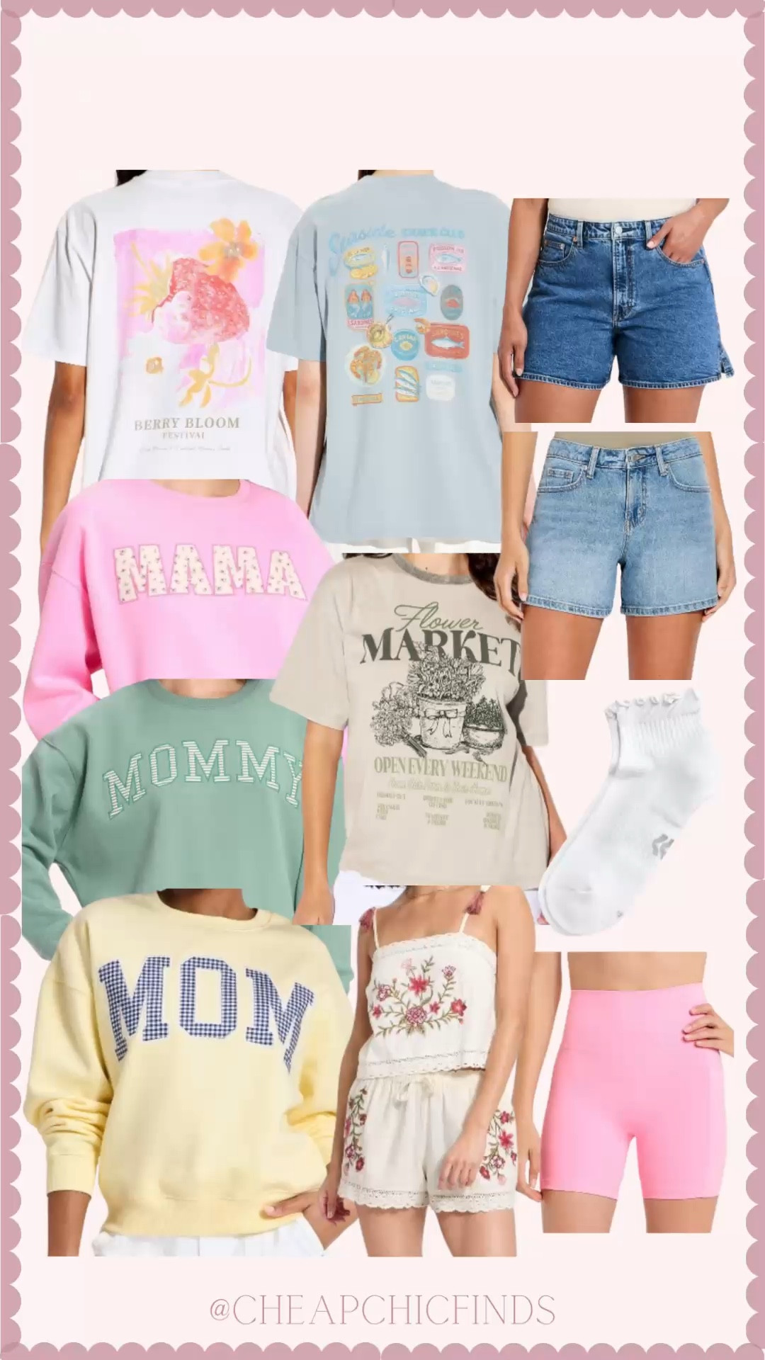New target finds!



Target Mother’s Day sweatshirts. Ruffle ankle socks. Target mama sweatshirt. Target mommy sweatshirt. Target mommy sweatshirt. Target spring graphic tees. Target denim shorts 

#LTKActive #LTKmomlife #LTKSeasonal
