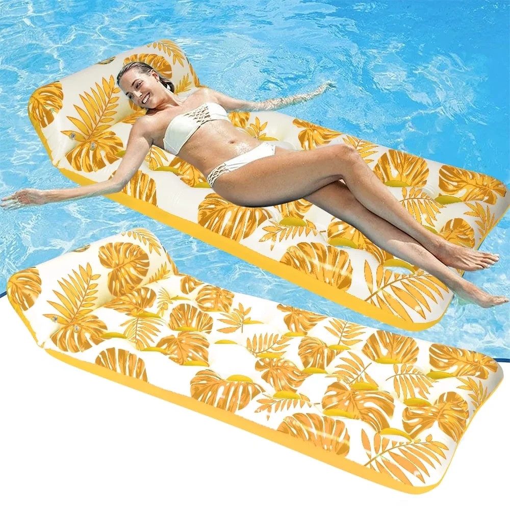 73 x 34in Inflatable Pool Float 1 Piece Adults Floating Pool Lounge for Lake Beach Swimming Pool ... | Walmart (US)