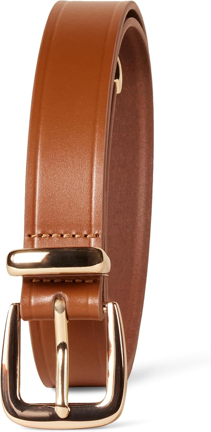 Amazon Essentials Women's Leather Western Belt | Amazon (US)