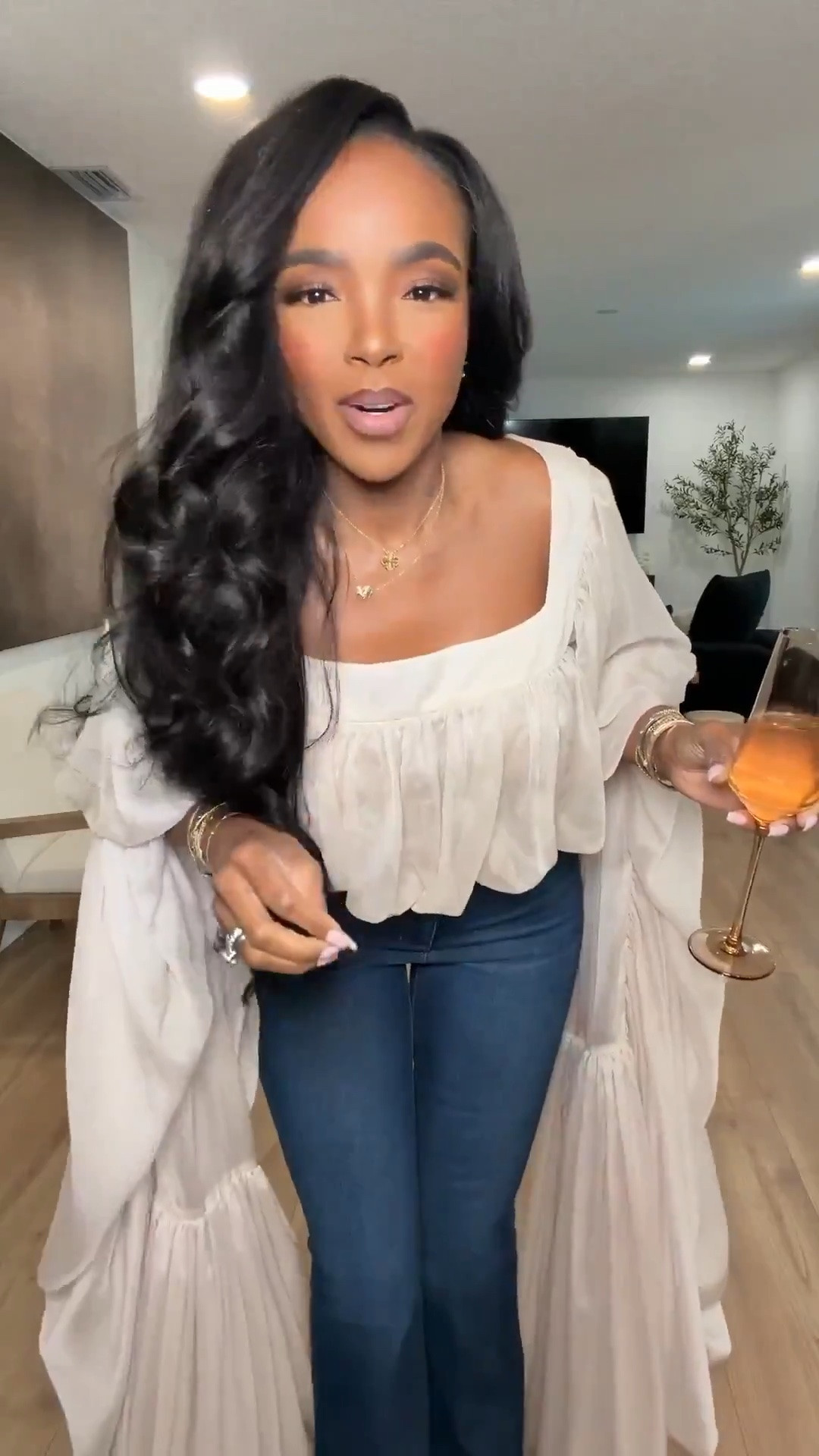 Scroll to shop! ✨ Everything from this look is linked below. 👇🏽    Wearing: Size Small | 5’4” | 140 lbs  📲   Download the FREE LTK app & follow me (@kirasfashionfinds) to shop all my daily finds.  #LTKootd #LTKPetite #LTKU