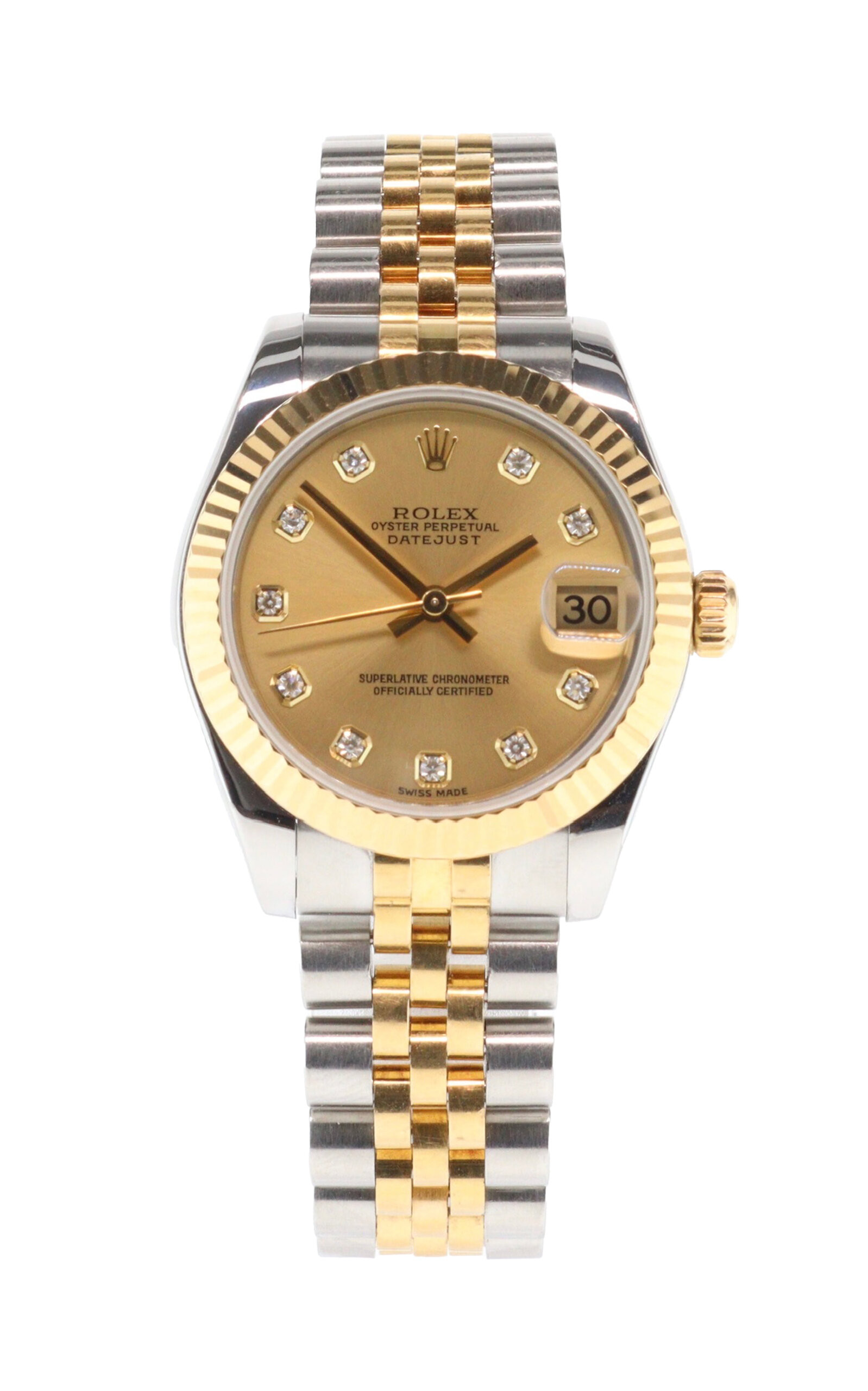 Rolex Champagne Diamond Watch | Moda Operandi (Global)