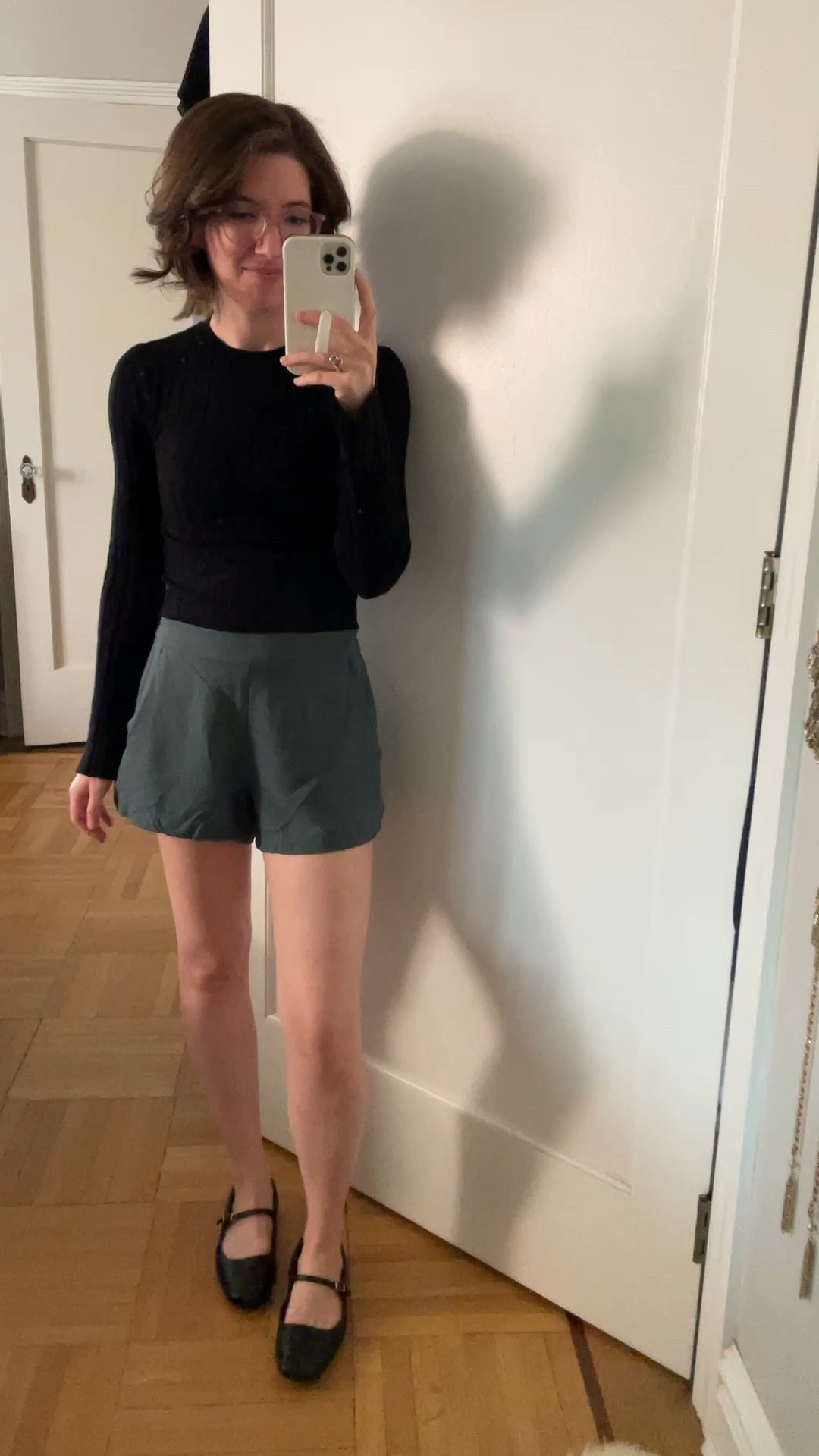 Cropped sweater: TTS
Shorts: TTS
Mary Jane’s: TTS

#LTKSaleAlert #LTKWorkwear #LTKStyleTip