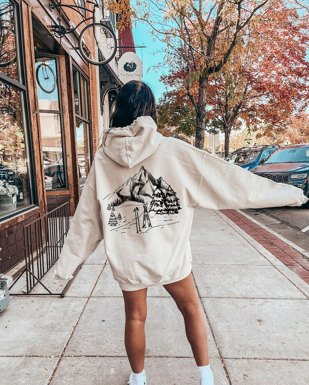 Ski Sweatshirt Winter Sports Sweatshirt Christmas - Etsy | Etsy (US)