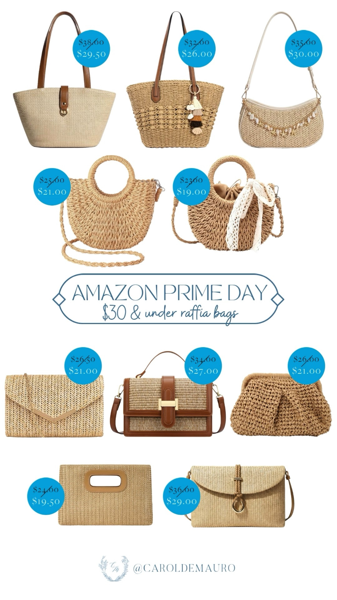 amazon prime day, creator favorites 2026, sale, discounted, $30 and under, raffia bags, summer fashion, summer accessories, woven tote, clutch bag, shoulder bag, neutral aesthetic

#LTKSeasonal