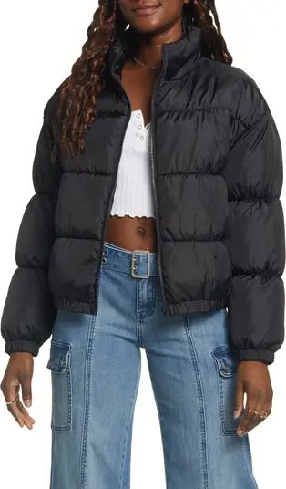 Water Resistant Recycled Polyester Puffer Jacket | Nordstrom