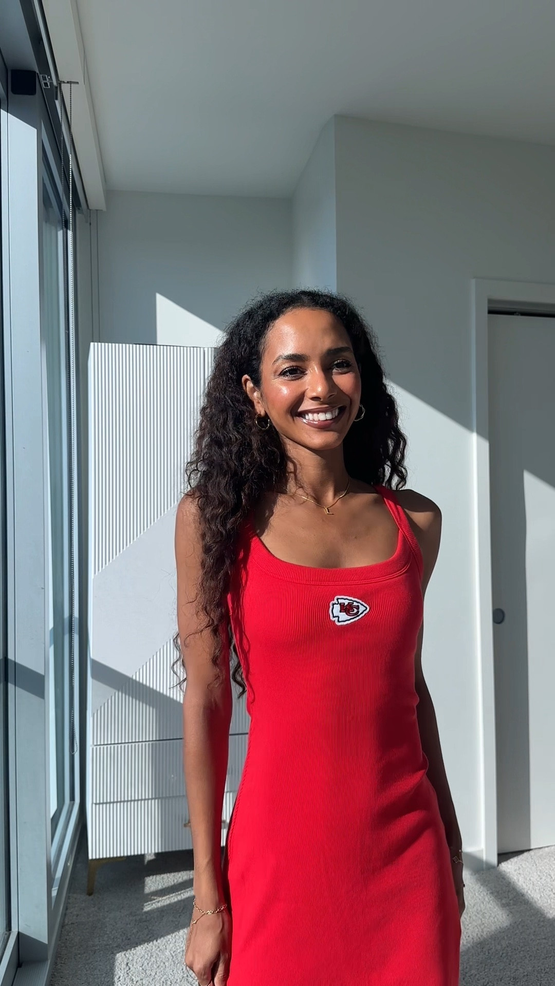 One of my favorite game day outfits! Love wearing a sporty dress while repoing my favorite team! Go chiefs!! ❤️💛 A&F is doing their 25% off NFL collection right now!!
Bonus: it’s also apart of Abercrombie’s bra-free collection 😍 

Size: XXS 

Gameday outfit, Abercrombie NFL collectionn

#LTKStyleTip #LTKSeasonal #LTKFindsUnder50