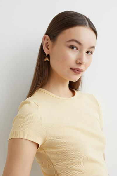Ribbed Crop Top | H&M (US + CA)