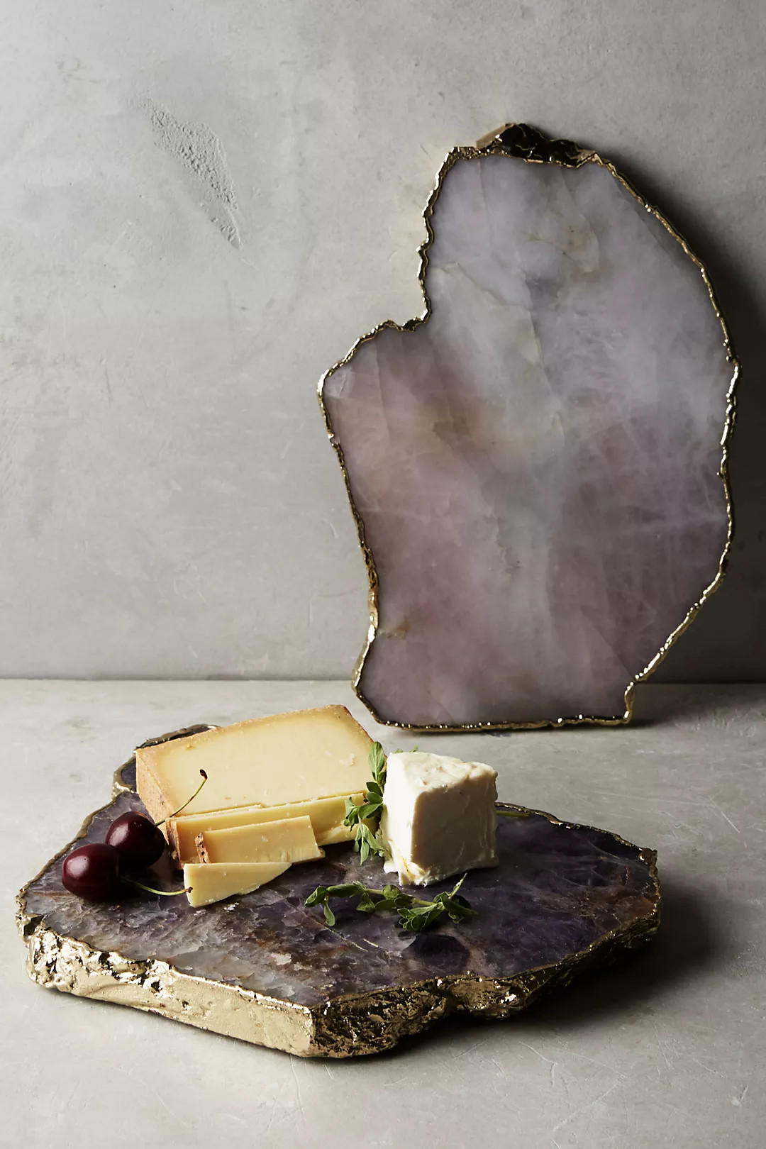 Gilded Agate Cheese Board | Anthropologie (US)