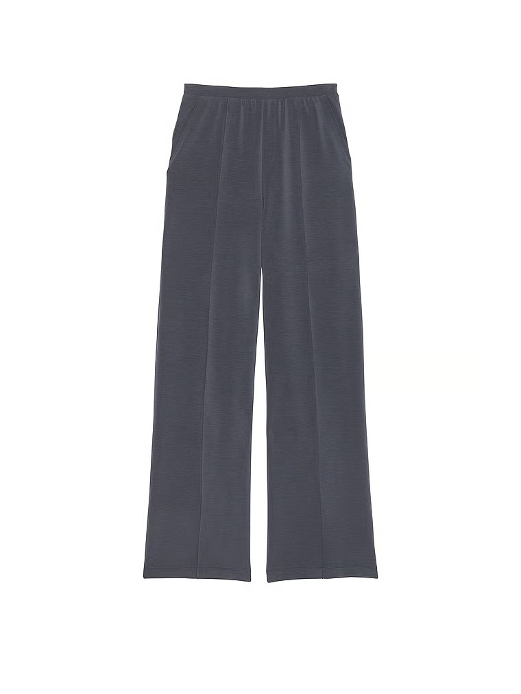 New Style! VSX Featherweight Knit Tailored Wide-Leg Pant | Victoria's Secret (US / CA )