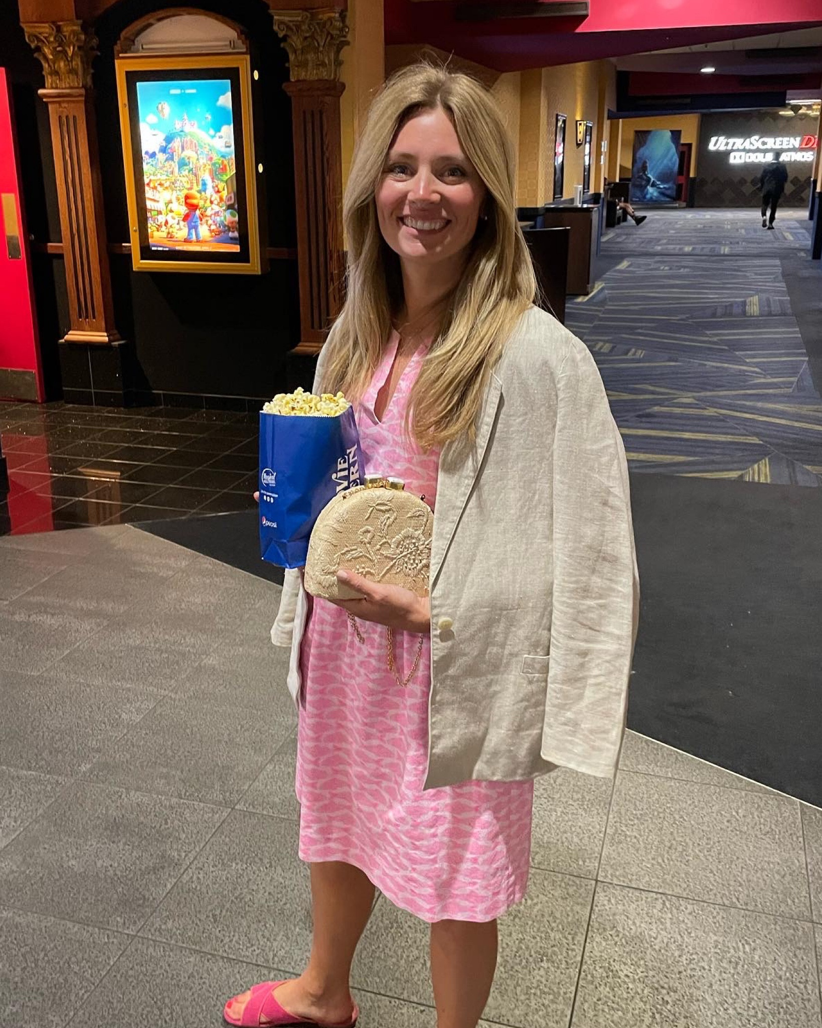 Date night to see Kandahar. It was so good. So glad I brought the blazer so I wasn’t freezing. 
#summeroutfit #blazer #nightout

#LTKstyletip #LTKworkwear #LTKshoecrush