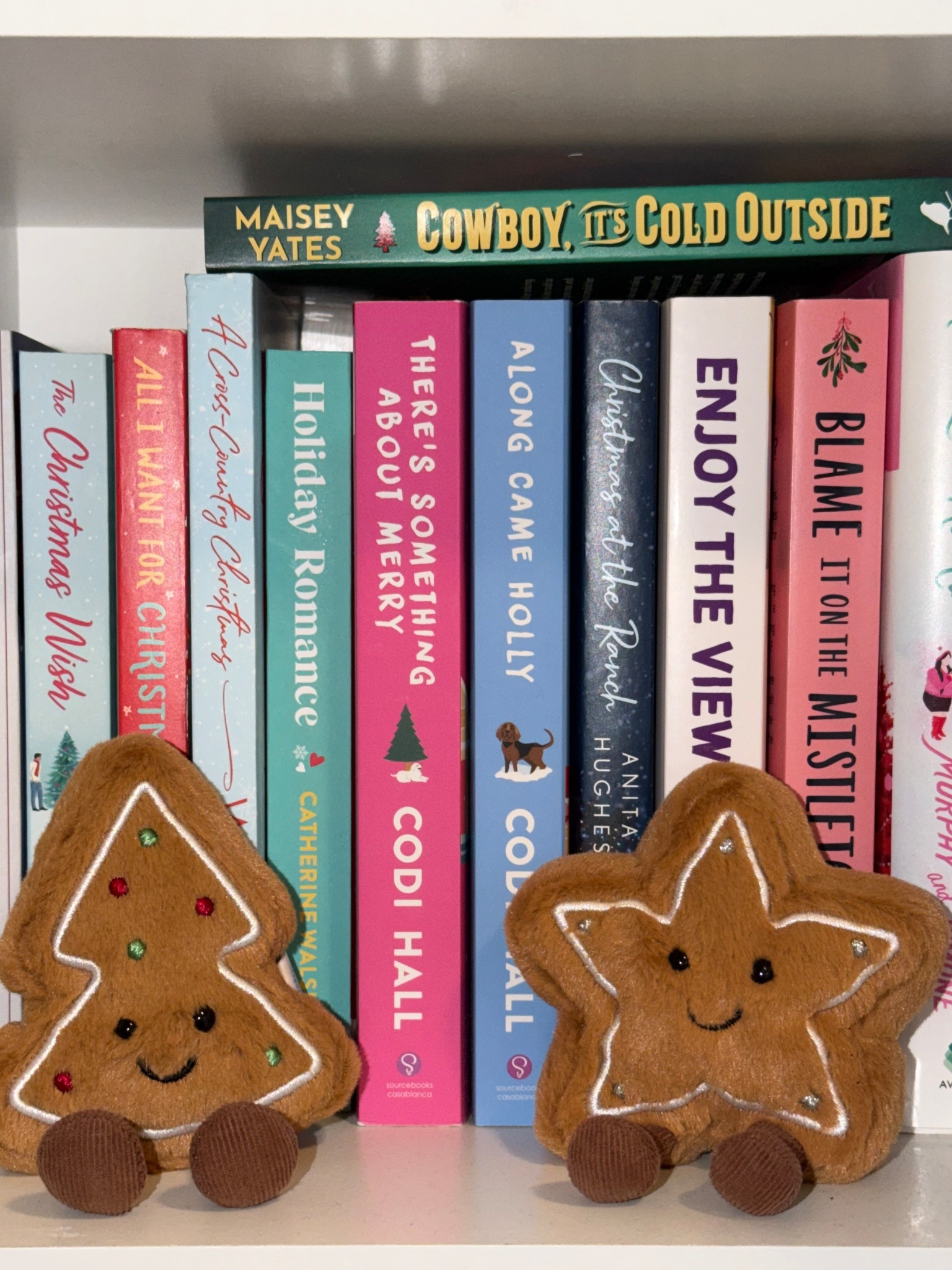 My holiday cookie jellycats are perfect on my winter reads shelf! ♥️🎄🍪

Ig: @jkyinthesky

#jellycat #romancebooks #romancereads #romancereader #bookgirly #aesthetic #christmas #holidaydecor #holidayvibes 

#LTKstorytime #LTKFindsUnder50 #LTKSeasonal