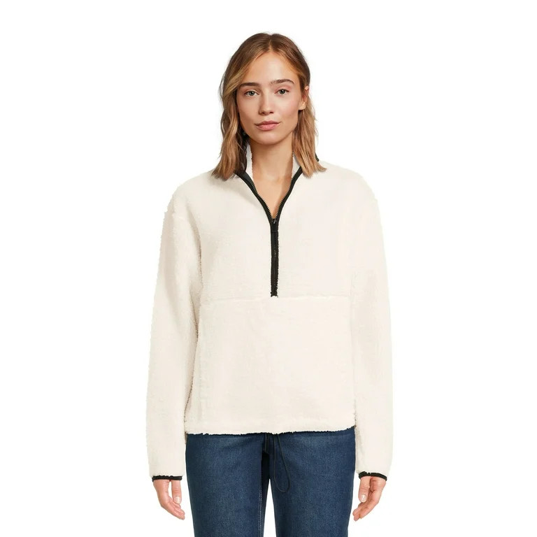 No Boundaries Juniors Plush Pullover, Sizes XS-3XL | Walmart (US)