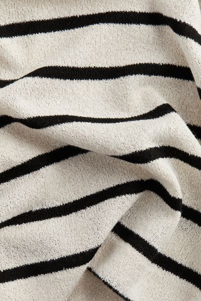Jersey Shorts - Cream/black striped - Ladies | H&M US | H&M (US + CA)