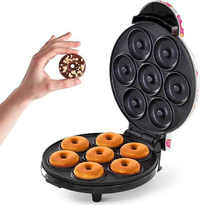 Dash Mini Donut Maker Machine for Kid-Friendly Breakfast, Snacks, Desserts & More with Non-stick ... | Amazon (US)