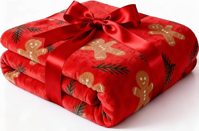 Ultra Soft Fleece Blanket Throw Size - Christmas Flannel Fleece Luxury Throw Blanket - Lightweigh... | Amazon (US)