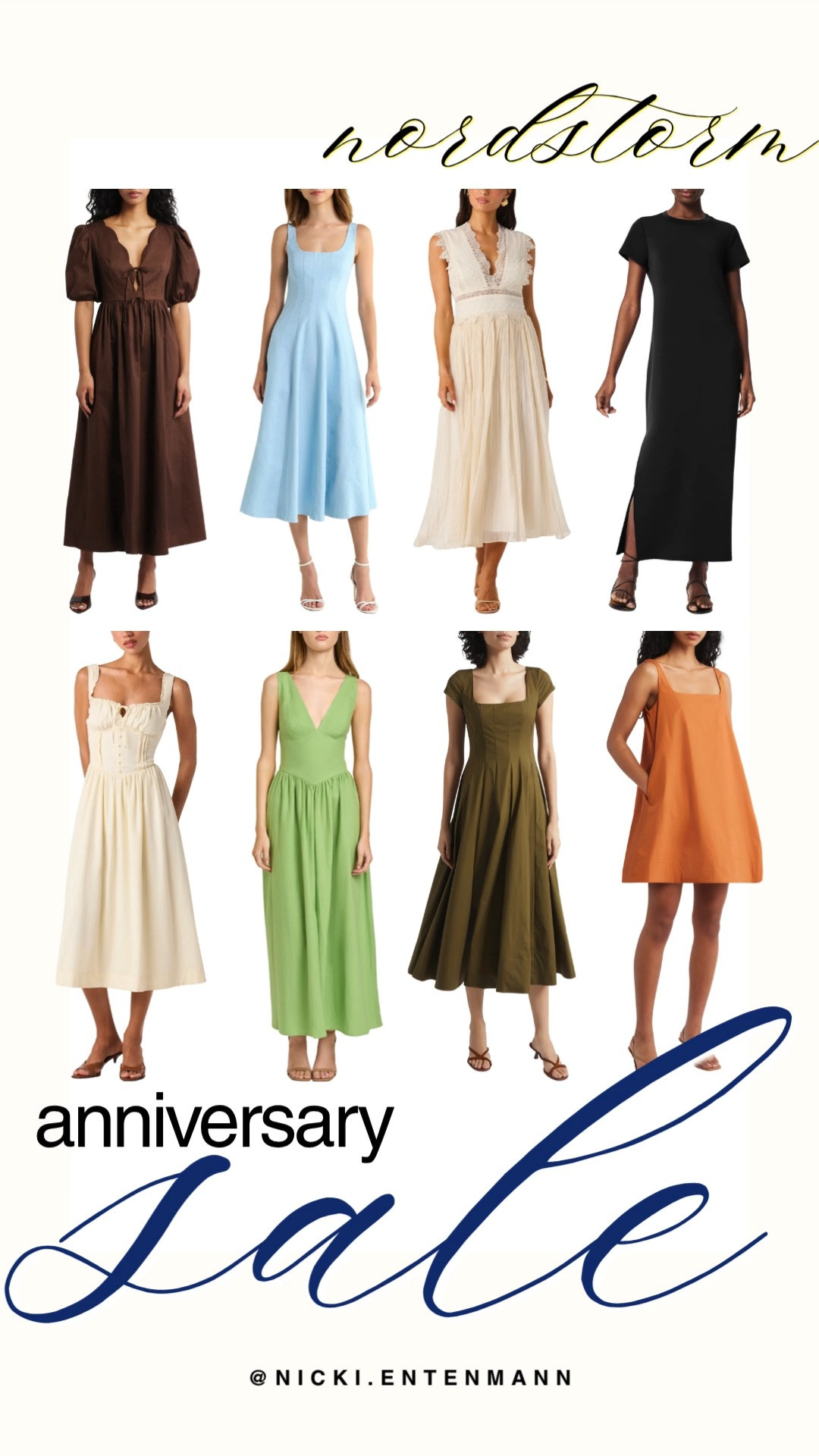 Update your wardrobe with gorgeous dress picks from the Nordstrom Anniversary Sale featuring effortless midi dresses, flattering corseted silhouettes, romantic lace accents, and easy shift styles perfect for summer to fall transitions. #nordstrom #nordstromsale #nsale #dresses #mididress #summerstyle #falltransition #fashionfinds #shoppinghaul #everydaystyle 👗🍂✨ 

 #LTKdayinmylife #LTKootd #LTKSaleAlert