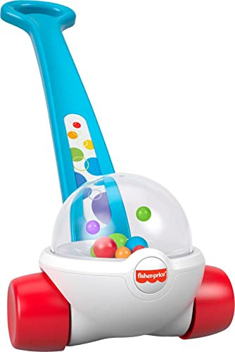 Fisher-Price Corn Popper, Blue Push-Along Toy | Amazon (US)