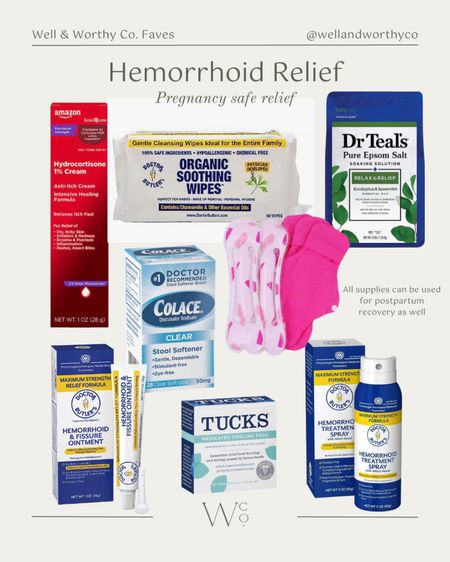 Relief measures for hemorrhoids in pregnancy and postpartum 

#LTKfamily #LTKbump