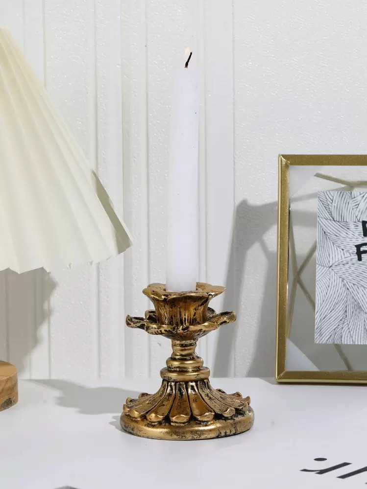 1 French Vintage Candlestick Halloween, Spooky, Autumn, Festival, Holiday , Winter, Holiday, Fest... | SHEIN