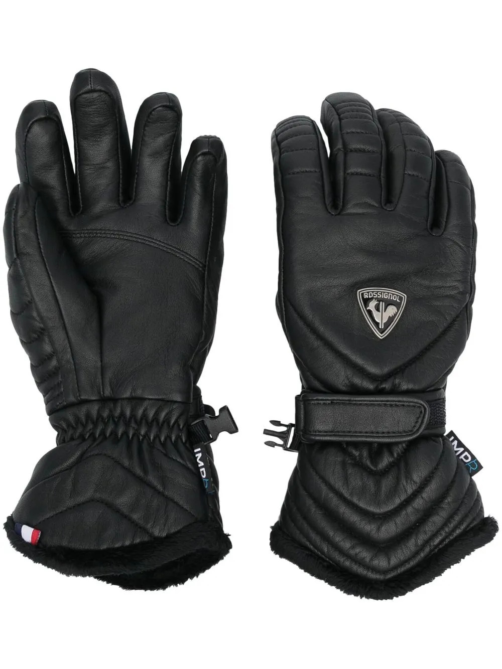 logo-patch ski gloves | Farfetch Global