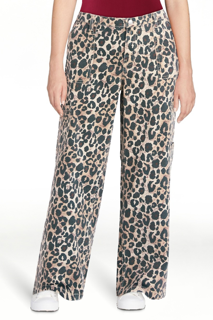 No Boundaries Wide Leg Cargo Pants, 31.5'' Inseam, Women's - Walmart.com | Walmart (US)