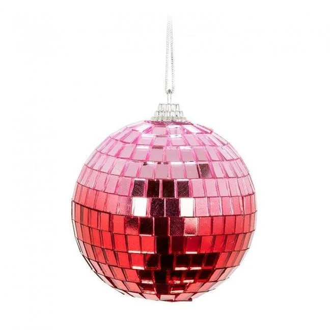 MDR Trading Inc. AB-18-DISCO-027_Q01 Pink To Red Ombre Mirror Ball Ornament | Walmart (US)