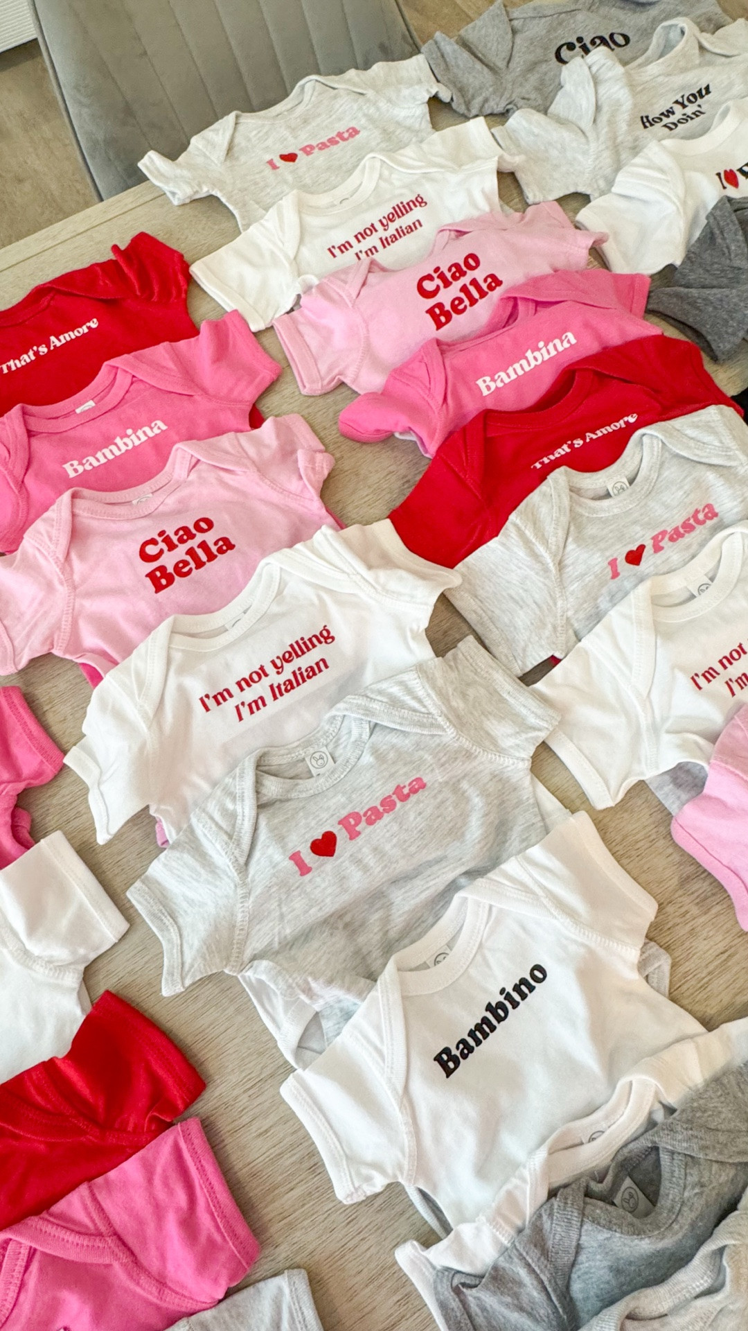 Italian baby onesies for girls and boys ❤️
Perfect for a baby shower gift or your favorite bambina or bambino 🥰

#LTKKids