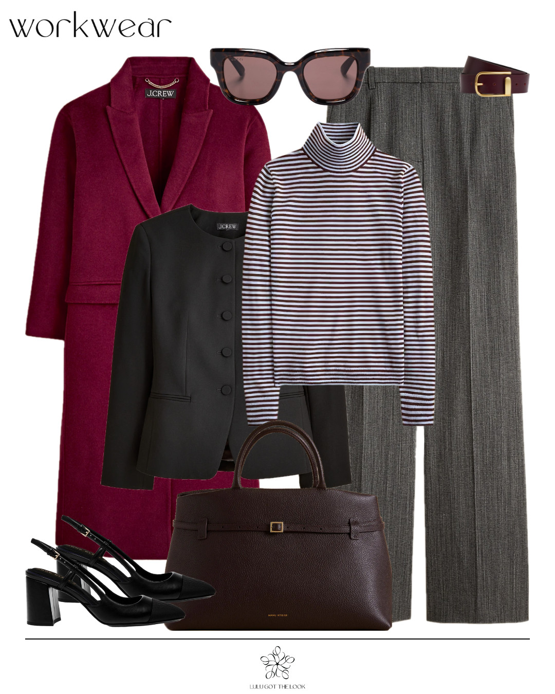 Workwear: a pop of red - 4 looks - look 3 

 #LTKSeasonal #LTKU #LTKWorkwear