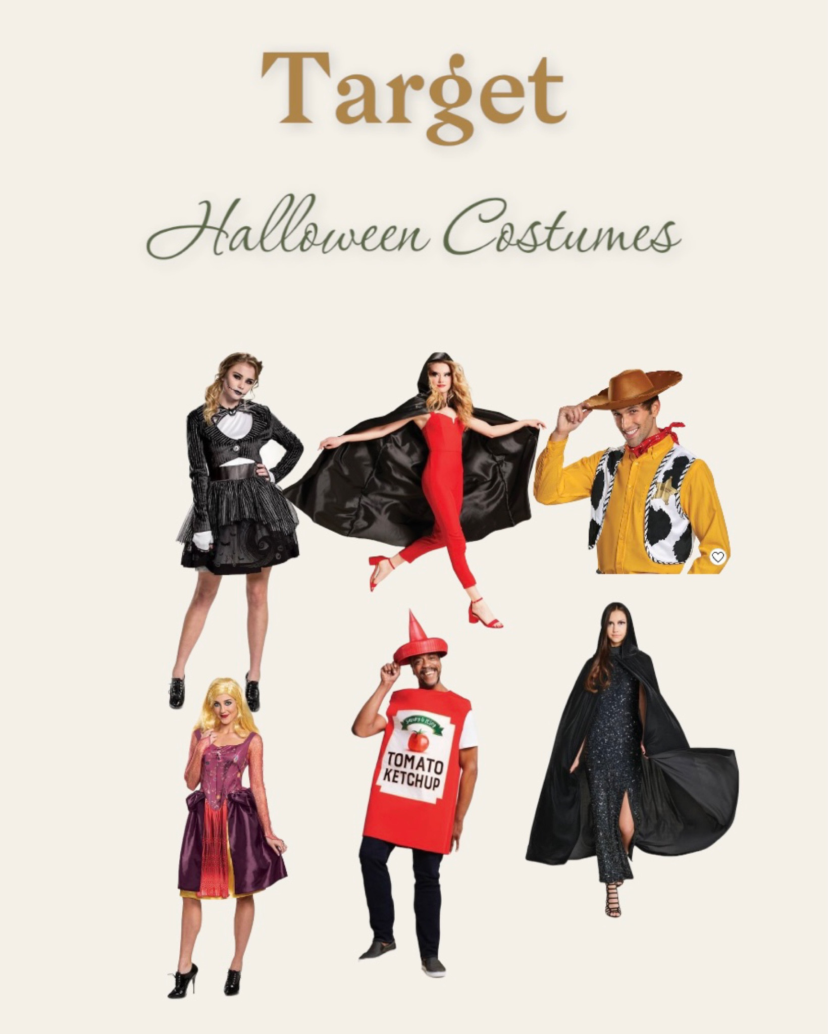 BOGO 50% off target halloween costumes//adult costumes//

#LTKfamily #LTKsalealert #LTKHalloween
