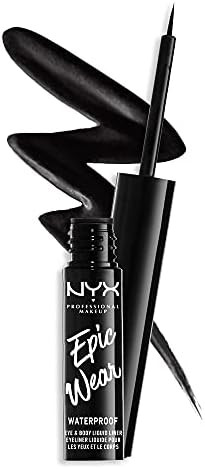 Amazon.com : NYX PROFESSIONAL MAKEUP Epic Wear Liquid Liner, Long-Lasting Waterproof Eyeliner - B... | Amazon (US)