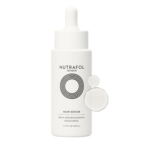 Nutrafol Women's Hair Serum, Supports Visibly Thicker and Stronger Hair, Vegan, Lightweight and Fast-Absorbing - 1.7 Fl Oz, 1 Bottle | Amazon (US)