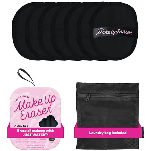 7-Day Set, Erase All Makeup with Just Water, Including Waterproof Mascara, Eyeliner, Foundation, ... | Amazon (US)