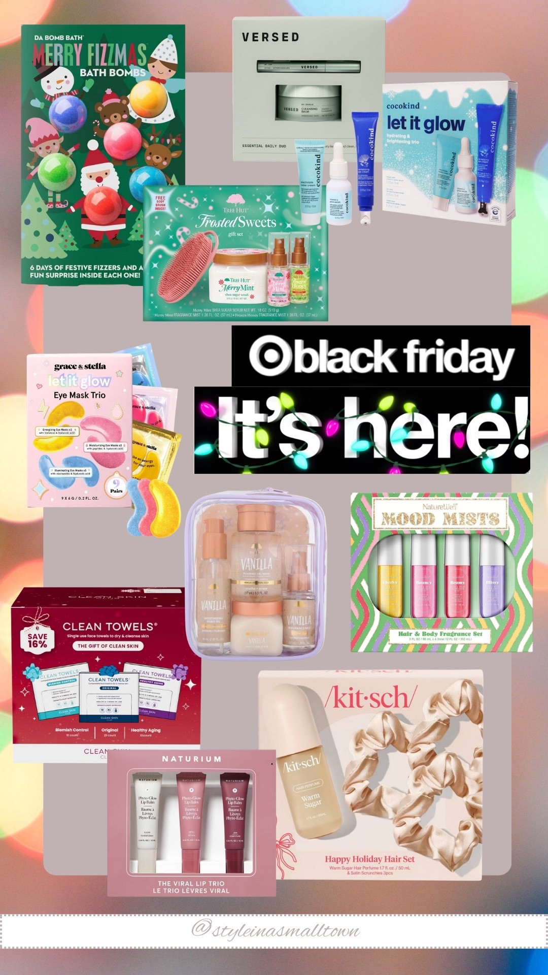 Target beauties are here for Black Friday 🎁 

Target Black Friday beauty gift deals, holiday beauty sets on sale, Target skincare gift savings, makeup gift sets Black Friday deals, affordable beauty gifts at Target, Target haircare gift discounts, trending beauty presents for the holidays, luxury beauty dupes on sale at Target, Target self-care gift ideas, Black Friday beauty stocking stuffer deals at Target.#LTKCyberWeek 

#LTKSaleAlert #LTKGiftGuide