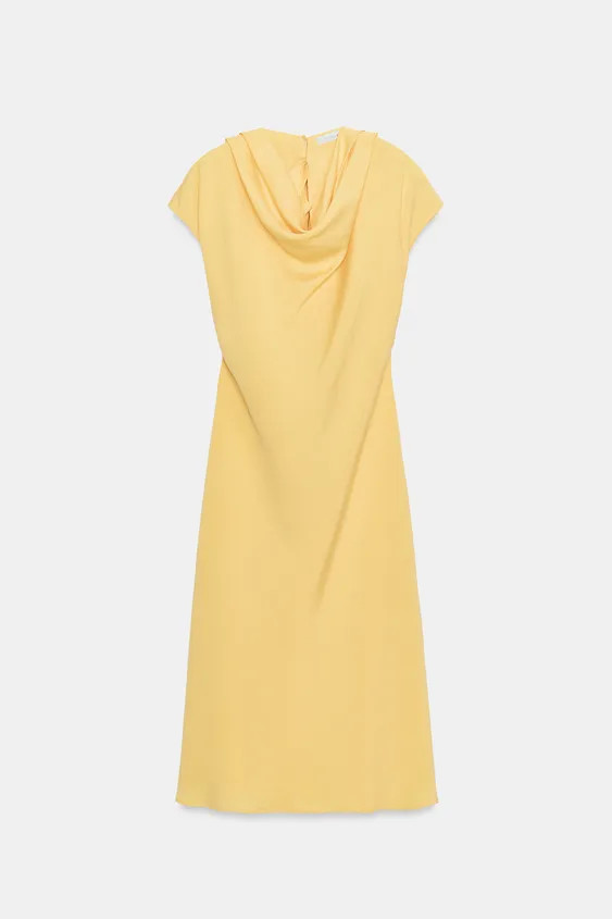 ZW COLLECTION FLOWY MIDI DRESS | Zara US