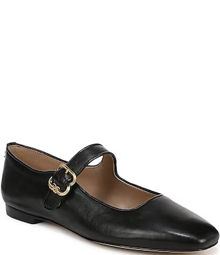 Sam Edelman Michaela Mary Jane Leather Flats | Dillard's | Dillard's