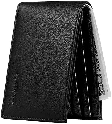 Chelmon Slim Wallet for Men ID Window with RFID Blocking Front Pocket Minimalist Bifold Bussiness... | Amazon (US)