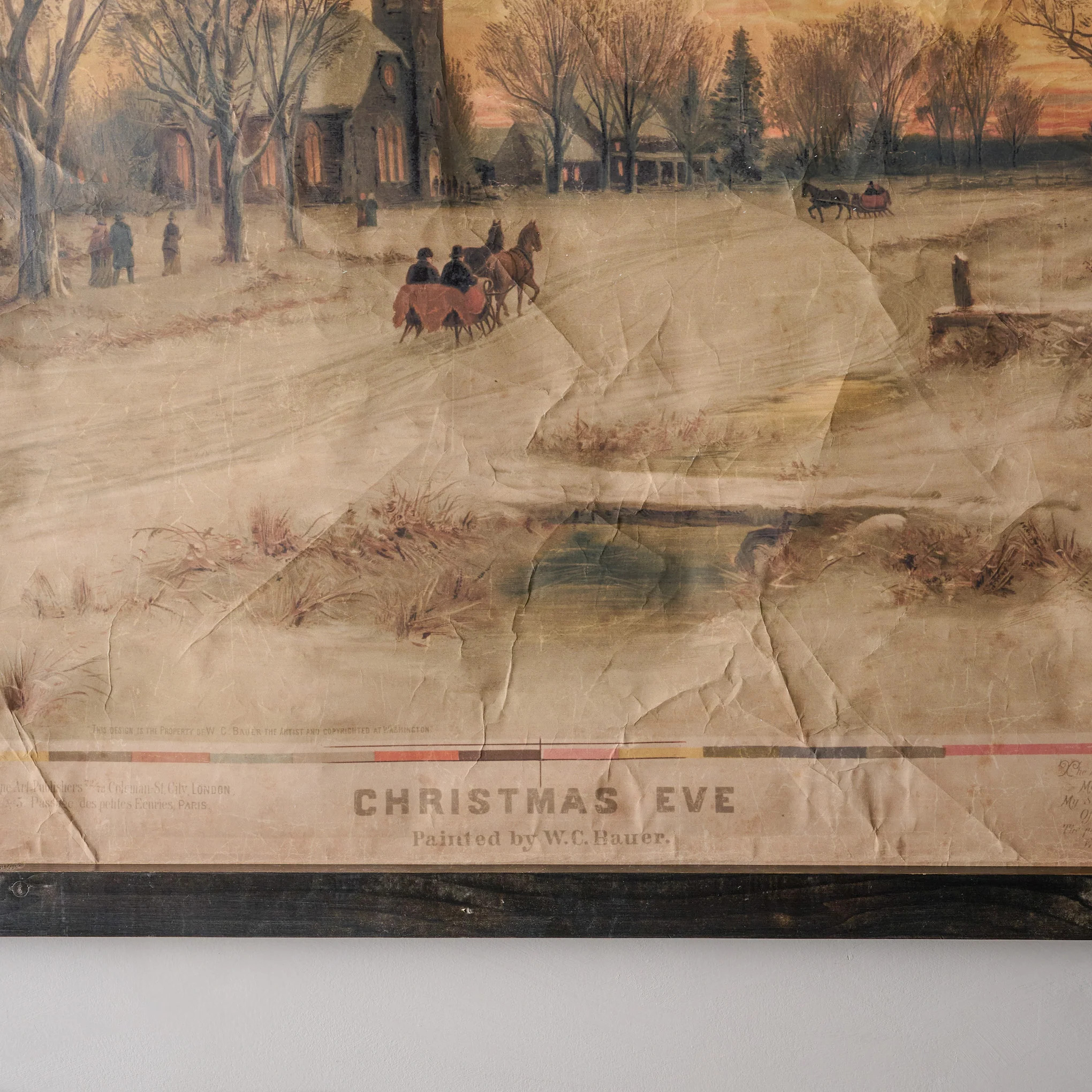 Vintage Christmas Eve Tapestry | Magnolia