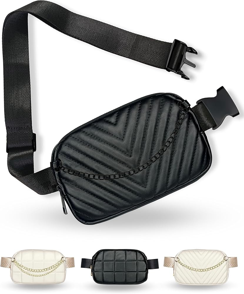 Black Belt Bag | Amazon (US)