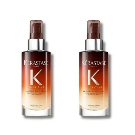 Kerastase Nutritive 8h Magic Night Intensive Nourishing Night Serum 90 ml 2 Pack | Walmart (US)