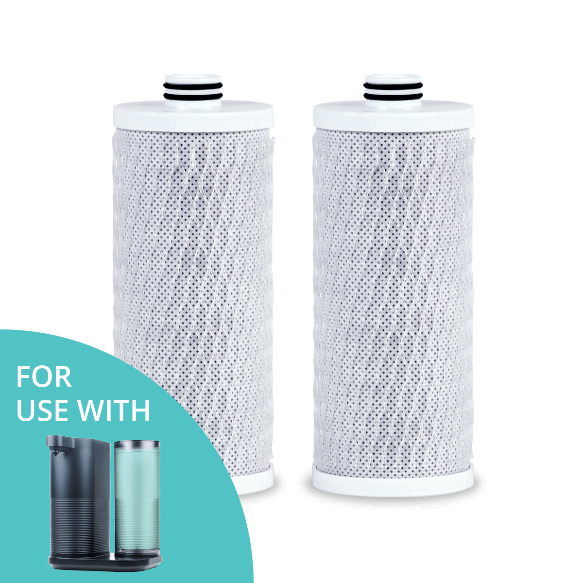 New Clean Water Machine Filter Replacement - 2 Pack | Aquasana