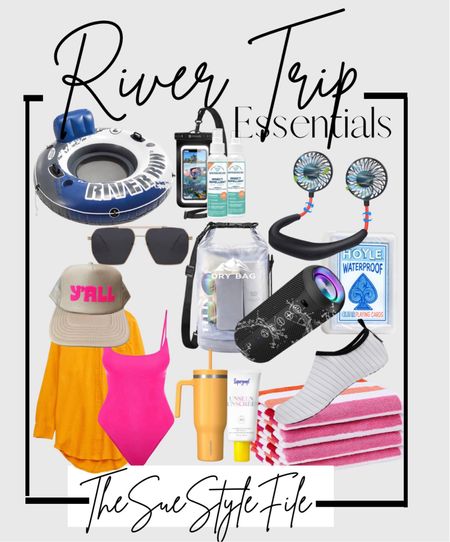Summer fashion. Swim. River trip. Floating the river. Kayaking. Camping. Beach vacation. Summer fashion. Stanley cup dupe. Save vs splurge. Looks for less. Trucker hat. 
 Swimsuit 

#LTKsalealert #LTKswim #LTKFind

Follow my shop @thesuestylefile on the @shop.LTK app to shop this post and get my exclusive app-only content!

#liketkit 
@shop.ltk
https://liketk.it/4aOCK

#LTKMidsize #LTKSaleAlert #LTKVideo