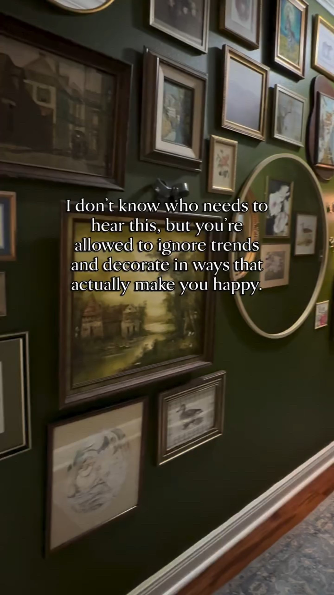 From one “trends are fine, but give me my grandmother’s antiques, stacks of books, and a fresh throw” person to another -
life is too short to decorate for passing trends that don’t actually bring you joy.

Everyone deserves a space that feels like home, no matter the size or the budget. 🫶

#cozyhomes #reallifehome #anthrohome #collectedhome #vintagehomestyle