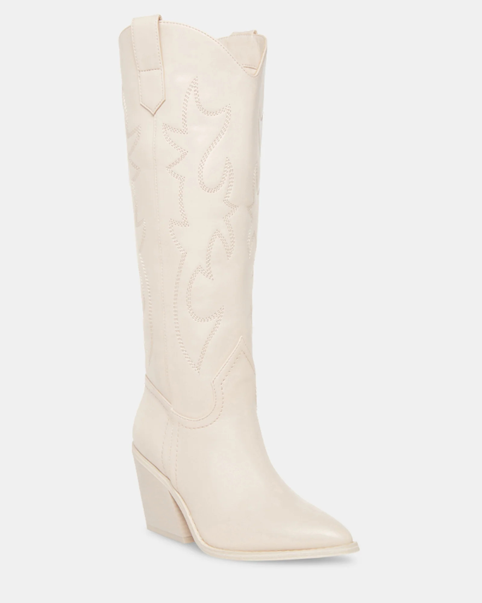 ARIZONA Natural Knee High Western Cowboy Boots | Women's Designer Boots | Steve Madden (Canada)